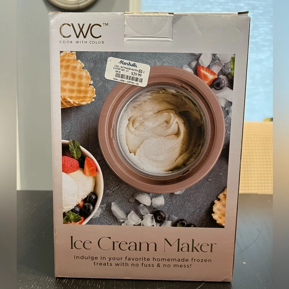 CWC Ice Cream Maker 0.8 quart - Picture 3 of 12